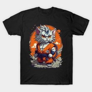 Goku Cat T-Shirt